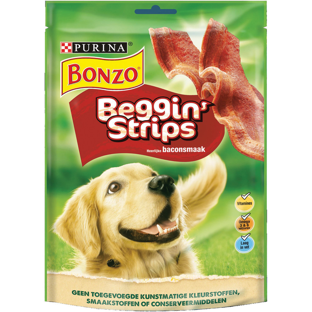 Bonzo Beggin' Strips 120 gr